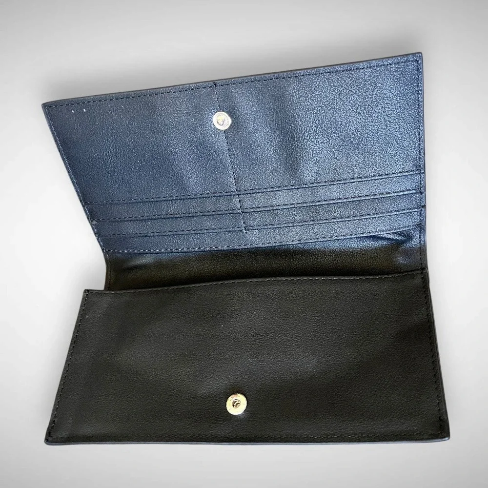 H BY HALSTON‎ Women's Black Wallet | EUC - Picture 3 of 5